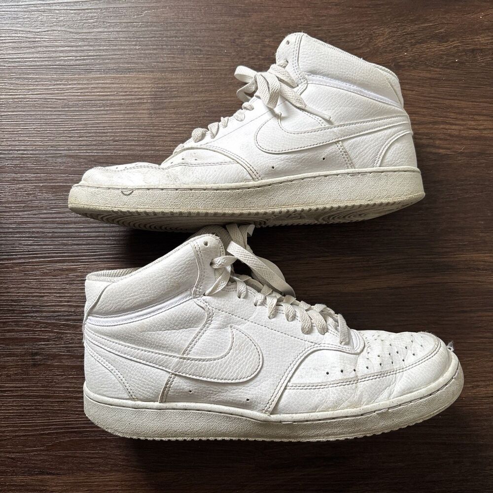 Nike Court Vision Mid White Retro Y2K Classic Men’s Sz 9.5